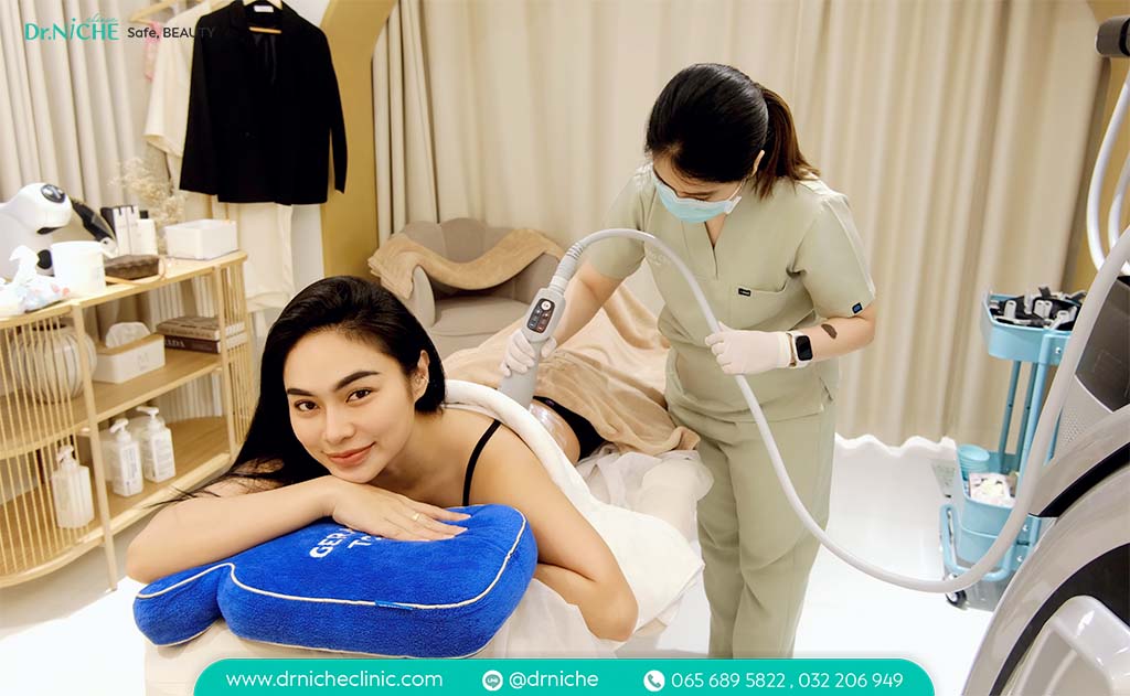 การนวดลดไขมันด้วยเครื่อง Robolex RF Tightening